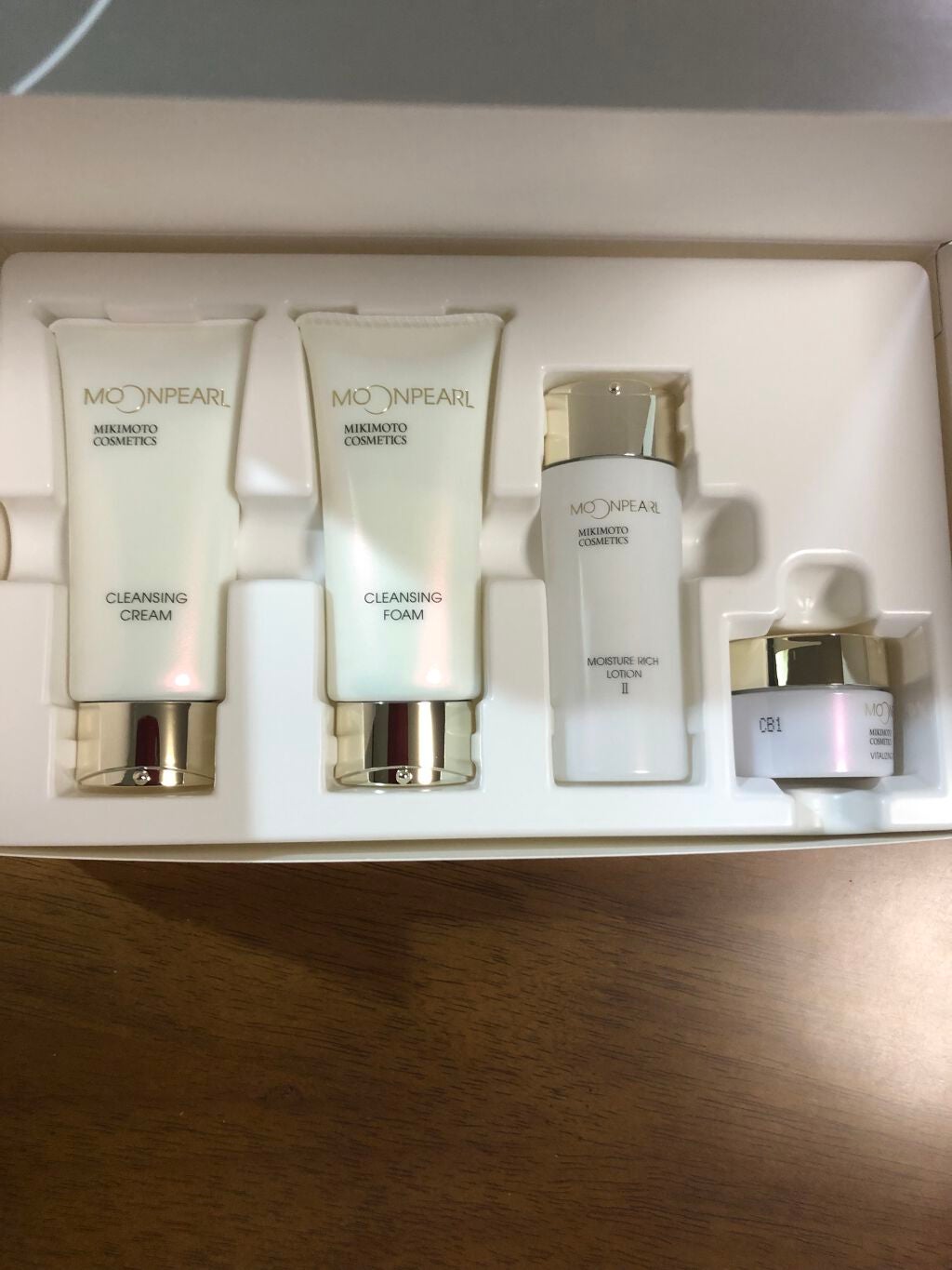 ムーンパール トライアルセット/ミキモト コスメティックス/トライアルキットを使ったクチコミ(1枚目)