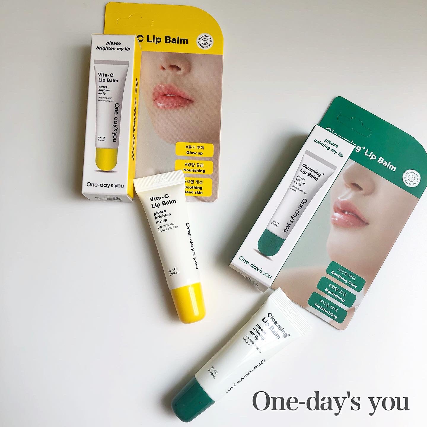 ビタCリップバーム/One-day's you/リップバームを使ったクチコミ（1枚目）