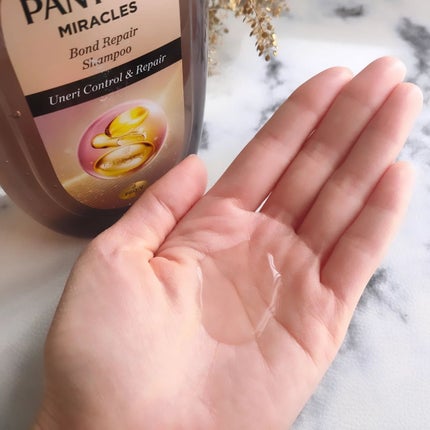 ミラクルズ うねりコントロール&リペア ボンドリペア シャンプー/トリートメント/パンテーン/市販シャンプーを使ったクチコミ(3枚目)