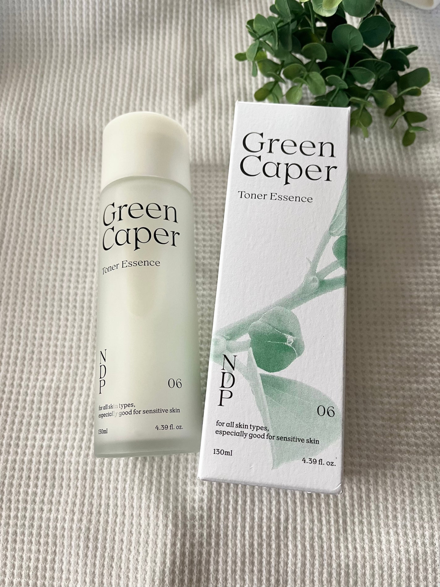 Green Caper Toner Essence/NATURAL DERMA PROJECT/化粧水を使ったクチコミ(1枚目)
