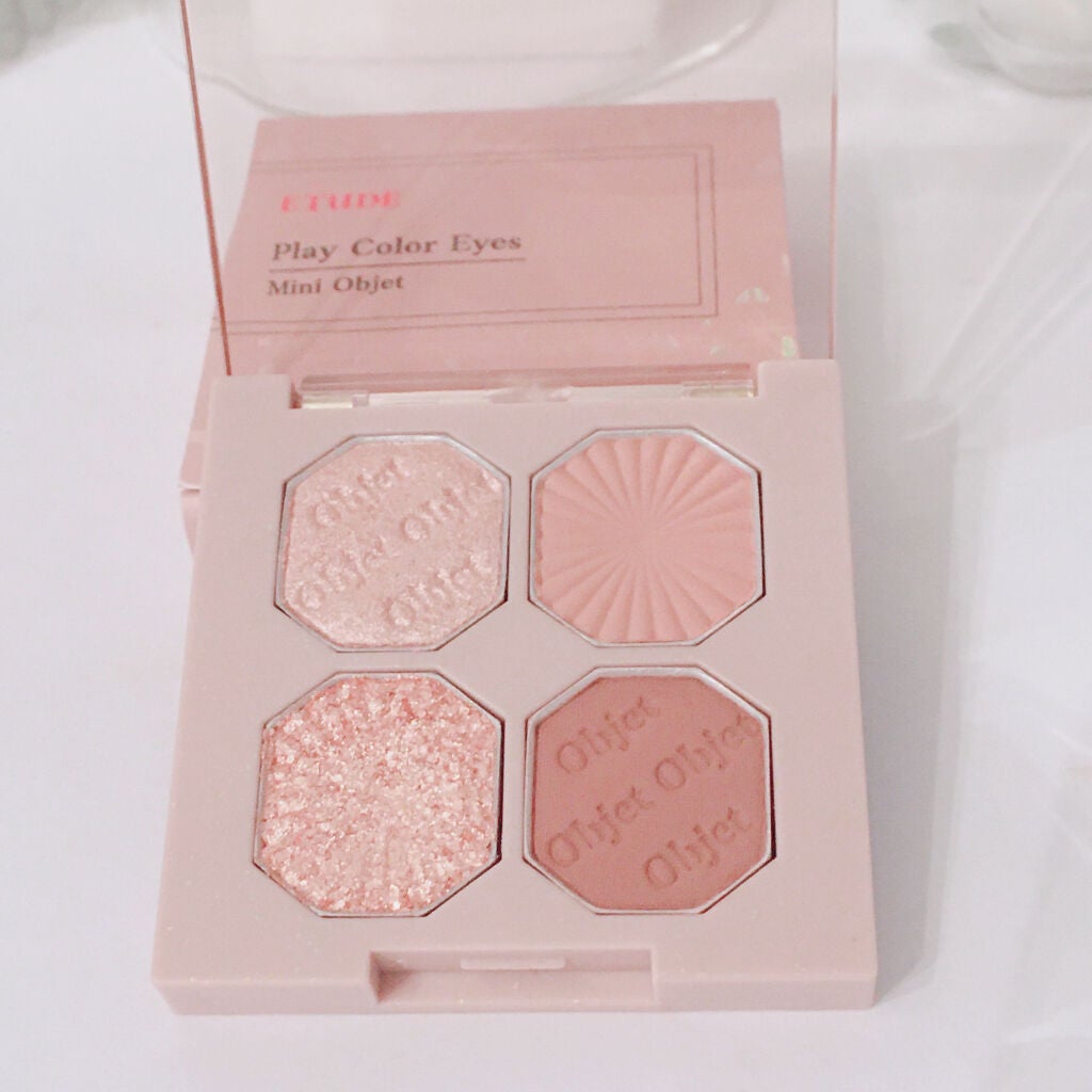 プレイカラーアイズ ミニオブジェ/ETUDE/アイシャドウパレットを使ったクチコミ(1枚目)