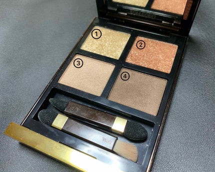 アイ カラー クォード/TOM FORD BEAUTY/アイシャドウパレットを使ったクチコミ(1枚目)