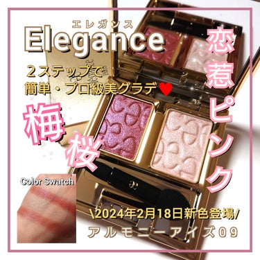 エレガンス アルモニーアイズ/Elégance/アイシャドウパレットを使ったクチコミ（1枚目）