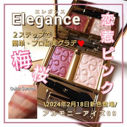 エレガンス アルモニーアイズ/Elégance/アイシャドウパレットを使ったクチコミ(1枚目)