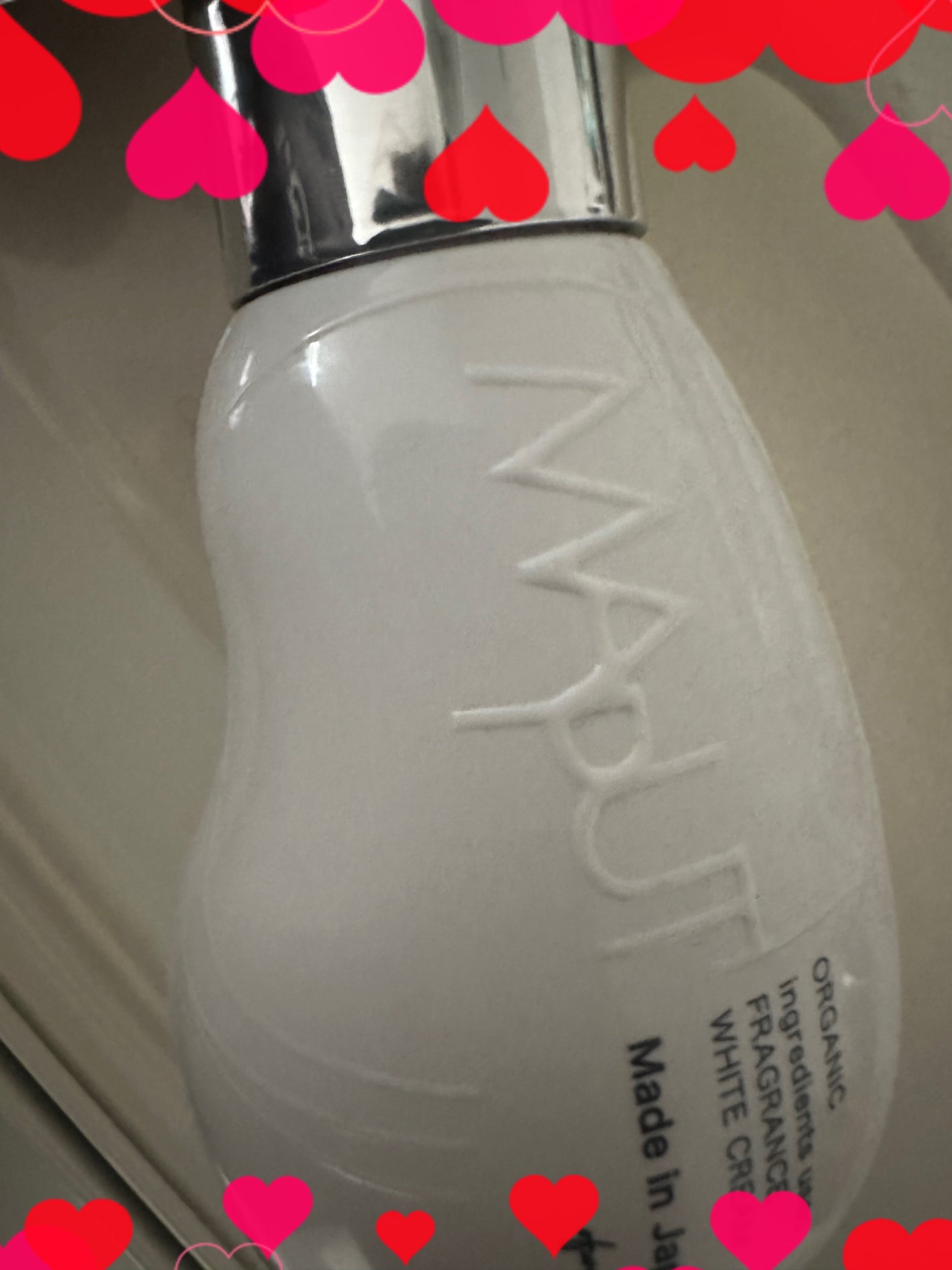 オーガニックフレグランスホワイトクリーム/MAPUTI/デリケートゾーンケアを使ったクチコミ(1枚目)