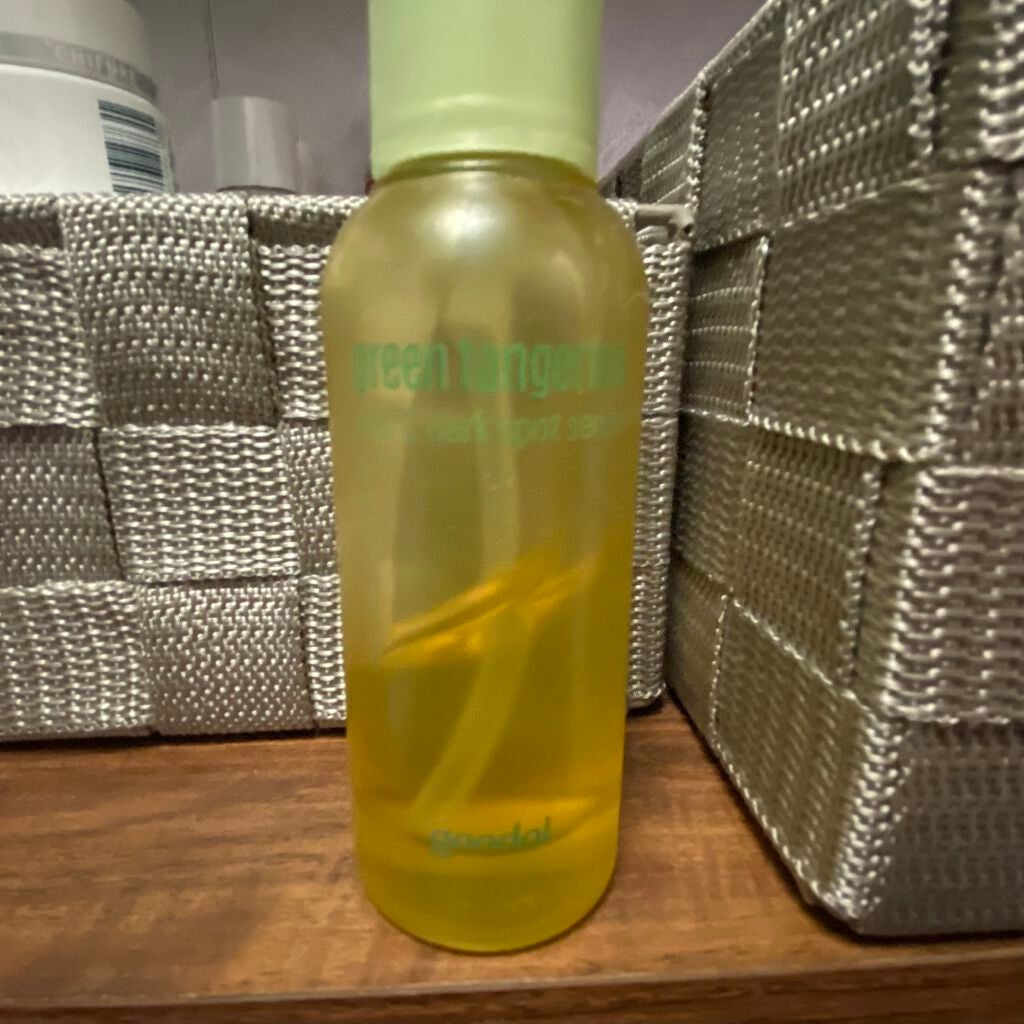 グリーンタンジェリン ビタC ダークスポットケアセラム/goodal/美容液を使ったクチコミ(1枚目)