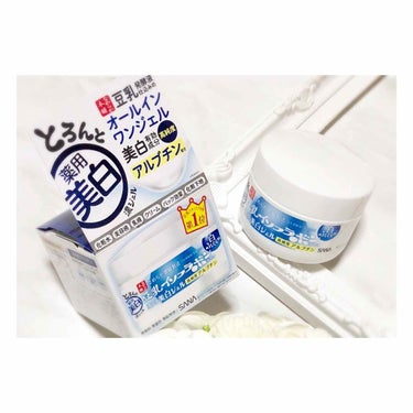 とろんと濃ジェル 薬用美白/なめらか本舗/オールインワン化粧品を使ったクチコミ（1枚目）