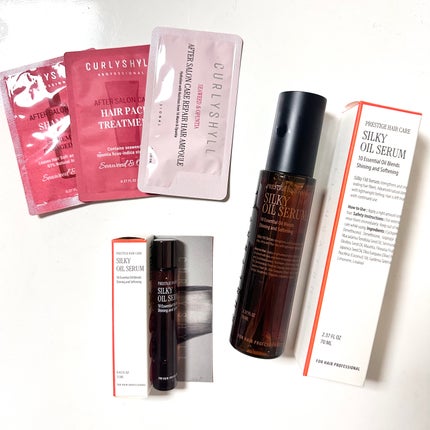 SILKY OIL SERUM/CULRY SHYLL/ヘアオイルを使ったクチコミ(2枚目)