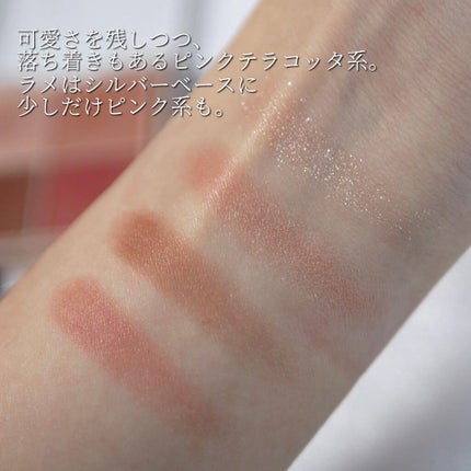 シルキースフレアイズ(マットタイプ)/キャンメイク/アイシャドウパレットを使ったクチコミ(3枚目)