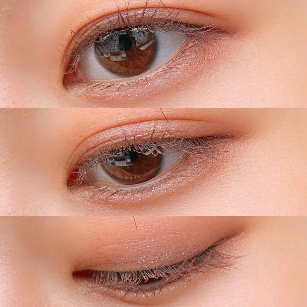 UR GLAM　POWDER EYESHADOW/U R GLAM/単色アイシャドウを使ったクチコミ（2枚目）