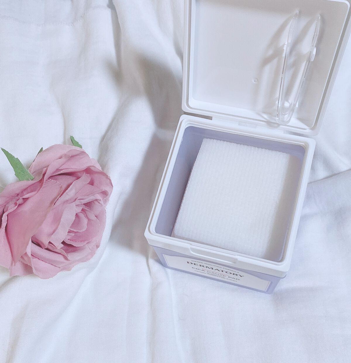 ハイポアレジェニック シカ レスキューガーゼパッド/Dermatory/シートマスク・パックを使ったクチコミ（2枚目）