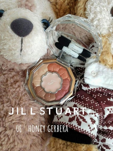 ジルスチュアート ブルームクチュール アイズ 06 honey gerbera/JILL STUART/パウダーアイシャドウを使ったクチコミ（1枚目）