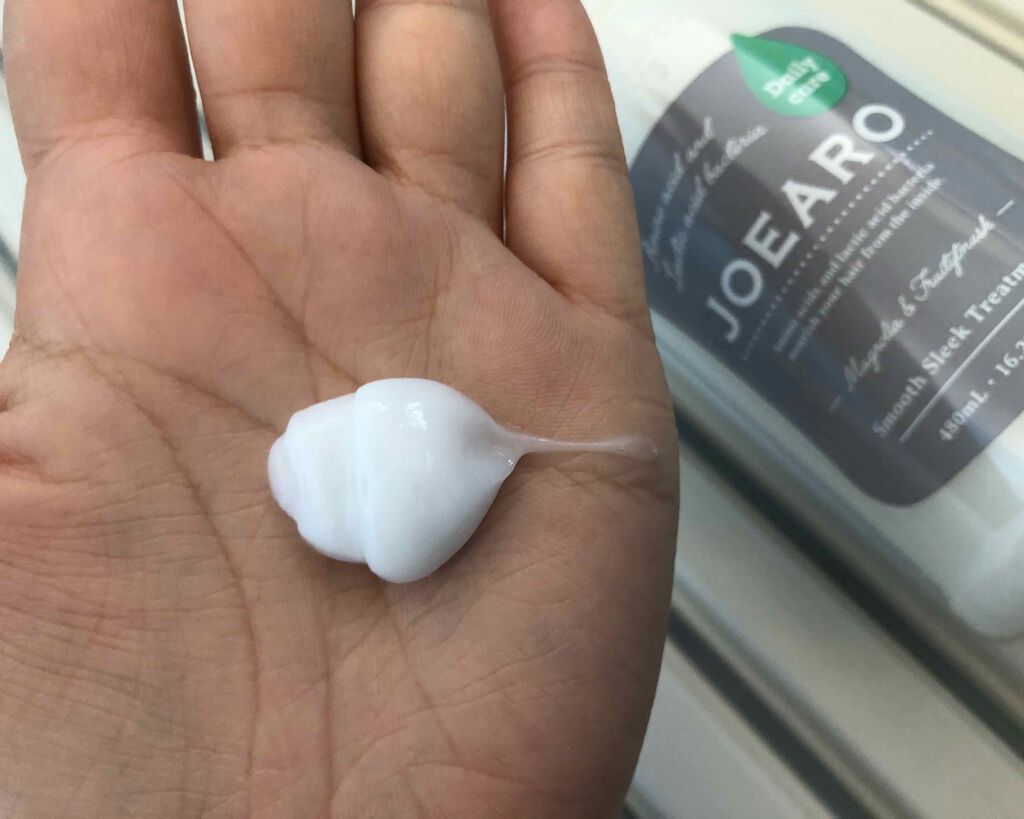 スムースクレンズシャンプー／スムーススリークトリートメント シャンプー/JOEARO/市販シャンプーを使ったクチコミ（2枚目）