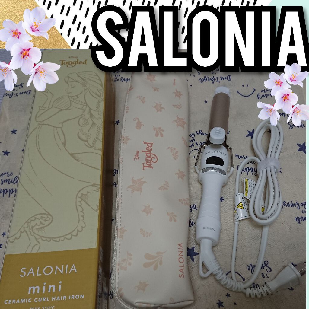 SALONIA ミニセラミックカールヘアアイロン/SALONIA/カールアイロンを使ったクチコミ(1枚目)