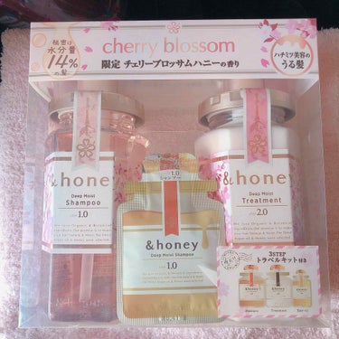 ディープモイスト シャンプー1.0／ヘアトリートメント2.0/&honey/シャンプー・コンディショナーを使ったクチコミ（1枚目）