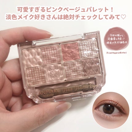 プティパレットアイズ/キャンメイク/パウダーアイシャドウを使ったクチコミ(5枚目)
