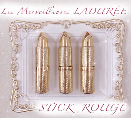 スティック ルージュ/レ・メルヴェイユーズ ラデュレ/口紅を使ったクチコミ(1枚目)