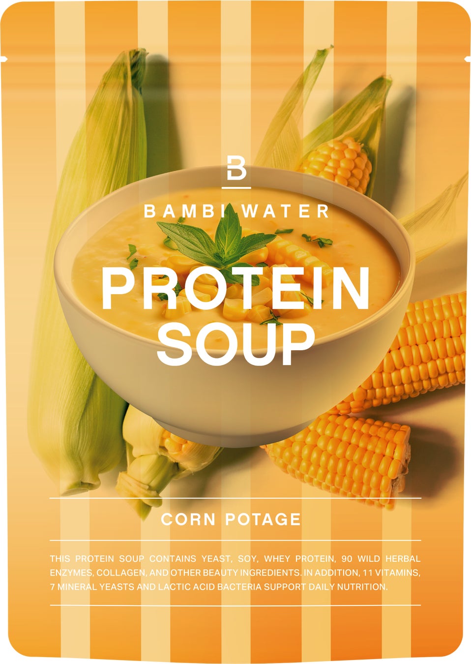 BAMBI WATER BAMBI WATER プロテインスープ CORN POTAGE（コーンポタージュ）
