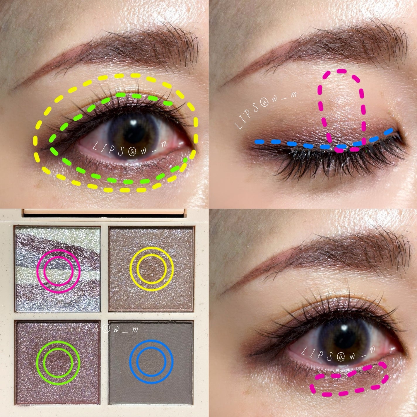 レブロン ダズル アイシャドウ クアッド/REVLON/アイシャドウパレットを使ったクチコミ(2枚目)