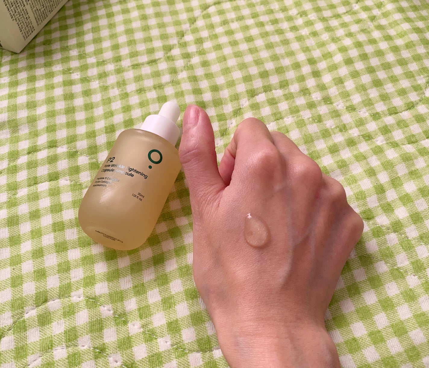 P2毛穴シワタイトニングカプセルアンプル/LUOKI/美容液を使ったクチコミ(2枚目)