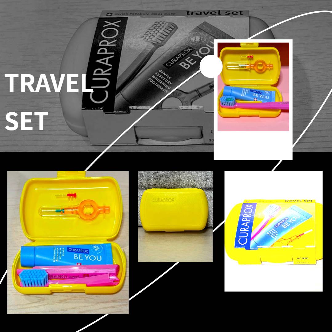 トラベルセット　クラプロックスビーユー/CURAPROX/歯ブラシを使ったクチコミ（1枚目）