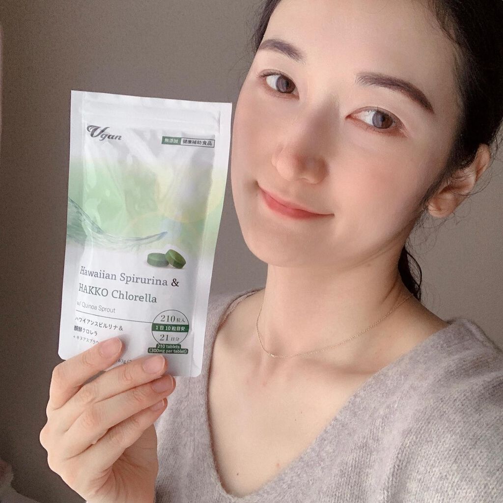ハワイアンスピルリナ&醗酵クロレラ/Vgan/健康サプリメントを使ったクチコミ(1枚目)