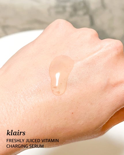 フレッシュリージュースドビタミンチャージングセラム(30ml)/Klairs/美容液を使ったクチコミ(4枚目)