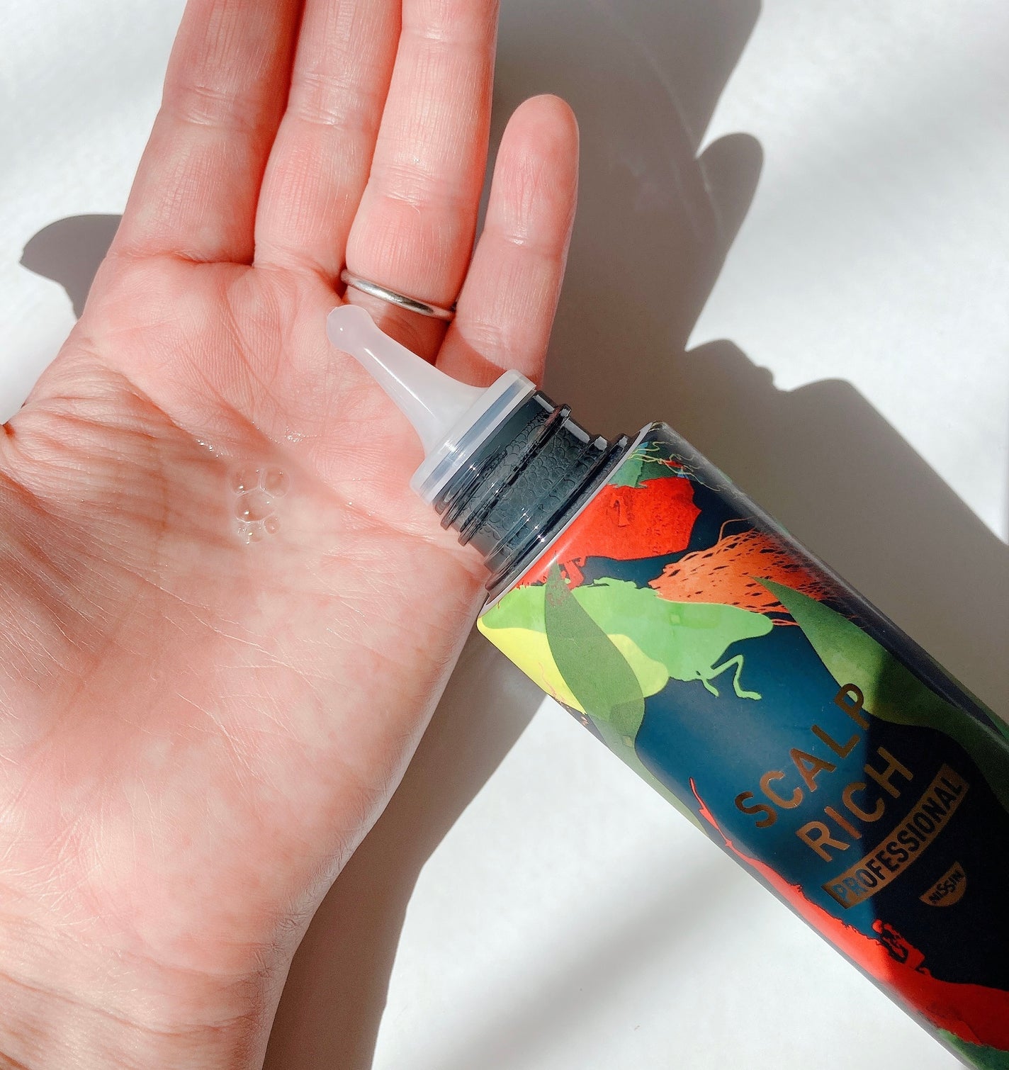 スカルプリッチ プロフェッショナル/日清食品/頭皮ローションを使ったクチコミ(3枚目)