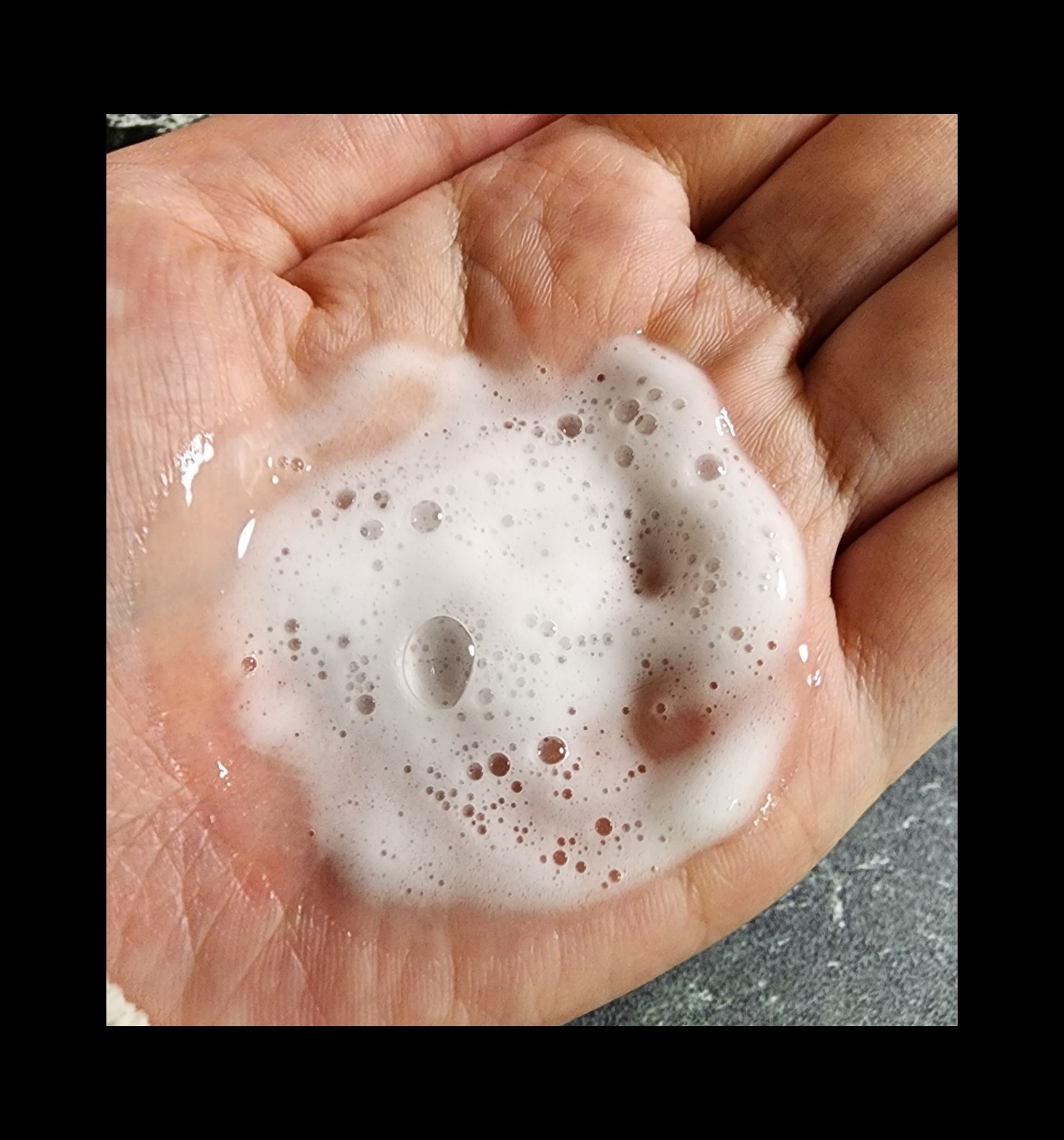 マイクロムース リフレッシャー/ALBLANC/泡洗顔を使ったクチコミ（3枚目）