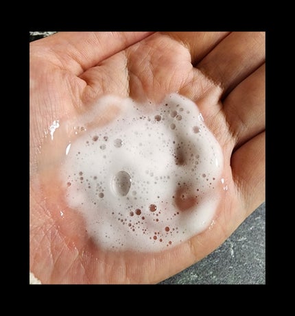 マイクロムース リフレッシャー/ALBLANC/泡洗顔を使ったクチコミ(3枚目)