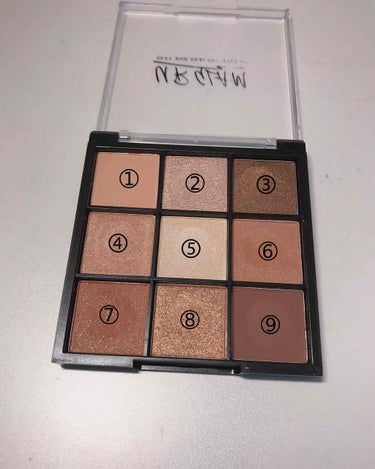 UR GLAM　BLOOMING EYE COLOR PALETTE/U R GLAM/アイシャドウパレットを使ったクチコミ（2枚目）