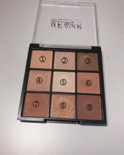 UR GLAM BLOOMING EYE COLOR PALETTE/U R GLAM/アイシャドウパレットを使ったクチコミ(2枚目)