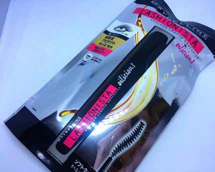 ラッシュニスタ オイリシャス 01 ブラック/MAYBELLINE NEW YORK/マスカラを使ったクチコミ(1枚目)