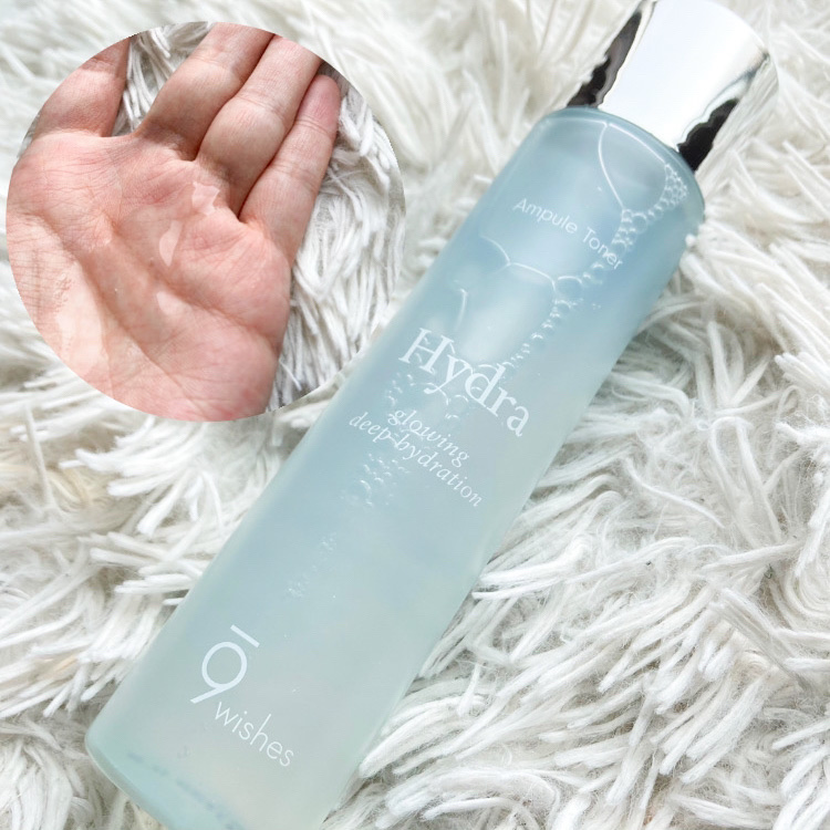 ハイドラアンプルトナー/9Wishes/化粧水を使ったクチコミ（2枚目）