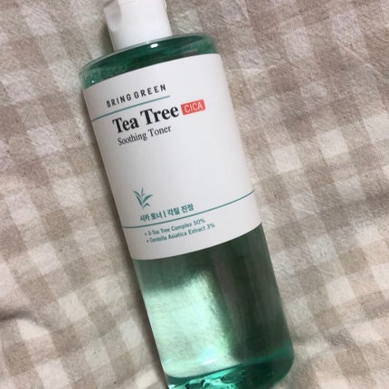 ティーツリーシカスージングトナー/BRING GREEN/化粧水を使ったクチコミ(1枚目)