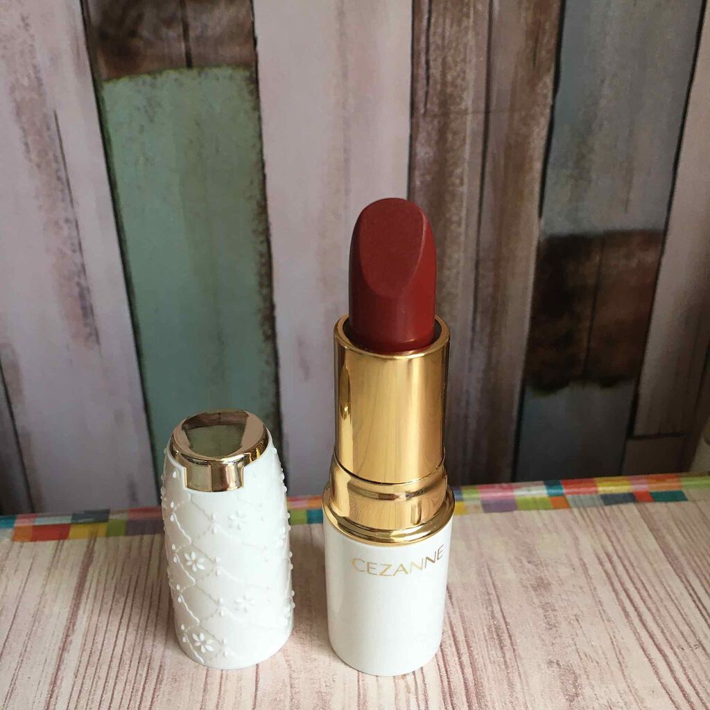 ラスティング リップカラーN/CEZANNE/口紅を使ったクチコミ（2枚目）