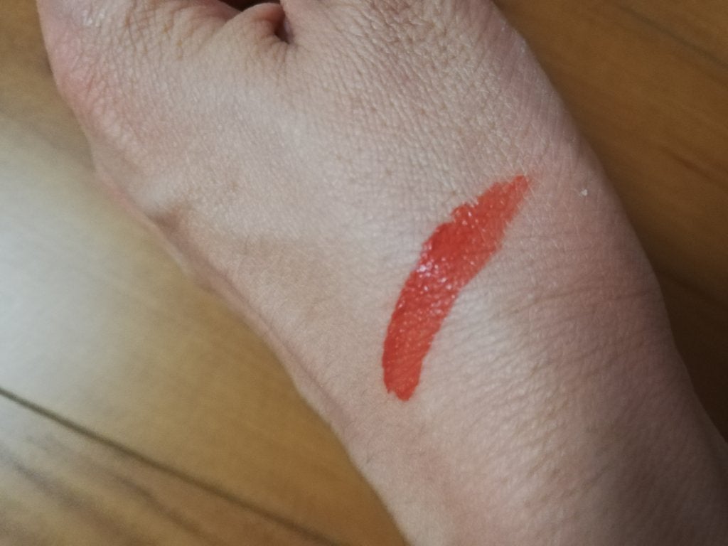 リップアンドチーク ヌードマットティント/CathyDoll/リップティントを使ったクチコミ(2枚目)