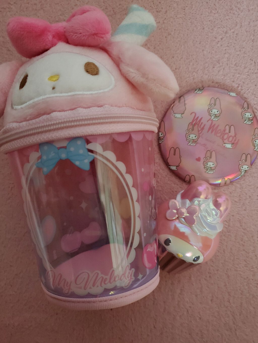 サンリオカップケーキ型リップ/サンリオ/リップクリームを使ったクチコミ（1枚目）