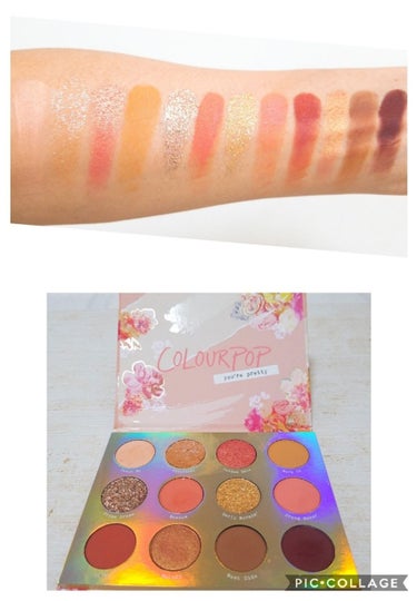 スルーマイアイズ/ColourPop/アイシャドウパレットを使ったクチコミ（3枚目）