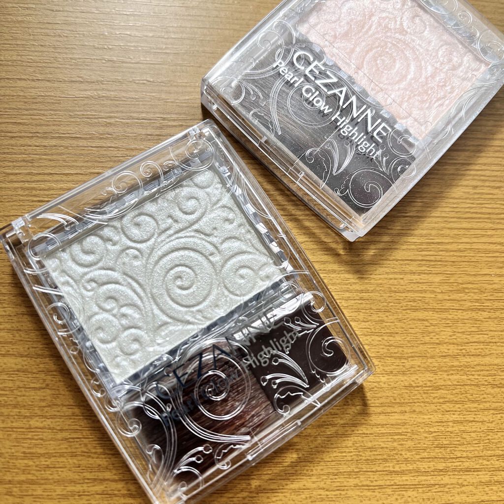 パールグロウハイライト/CEZANNE/パウダーハイライトを使ったクチコミ（2枚目）