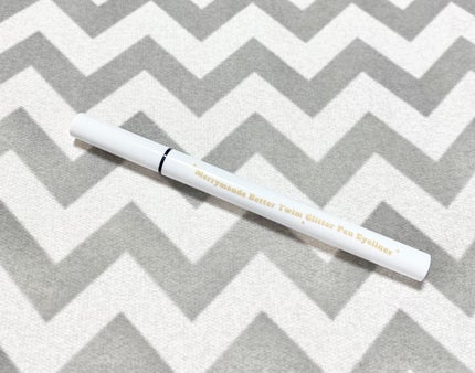 ベタートゥイムグリッターペンアイライナー/Merrymonde/リキッドアイライナーを使ったクチコミ(4枚目)