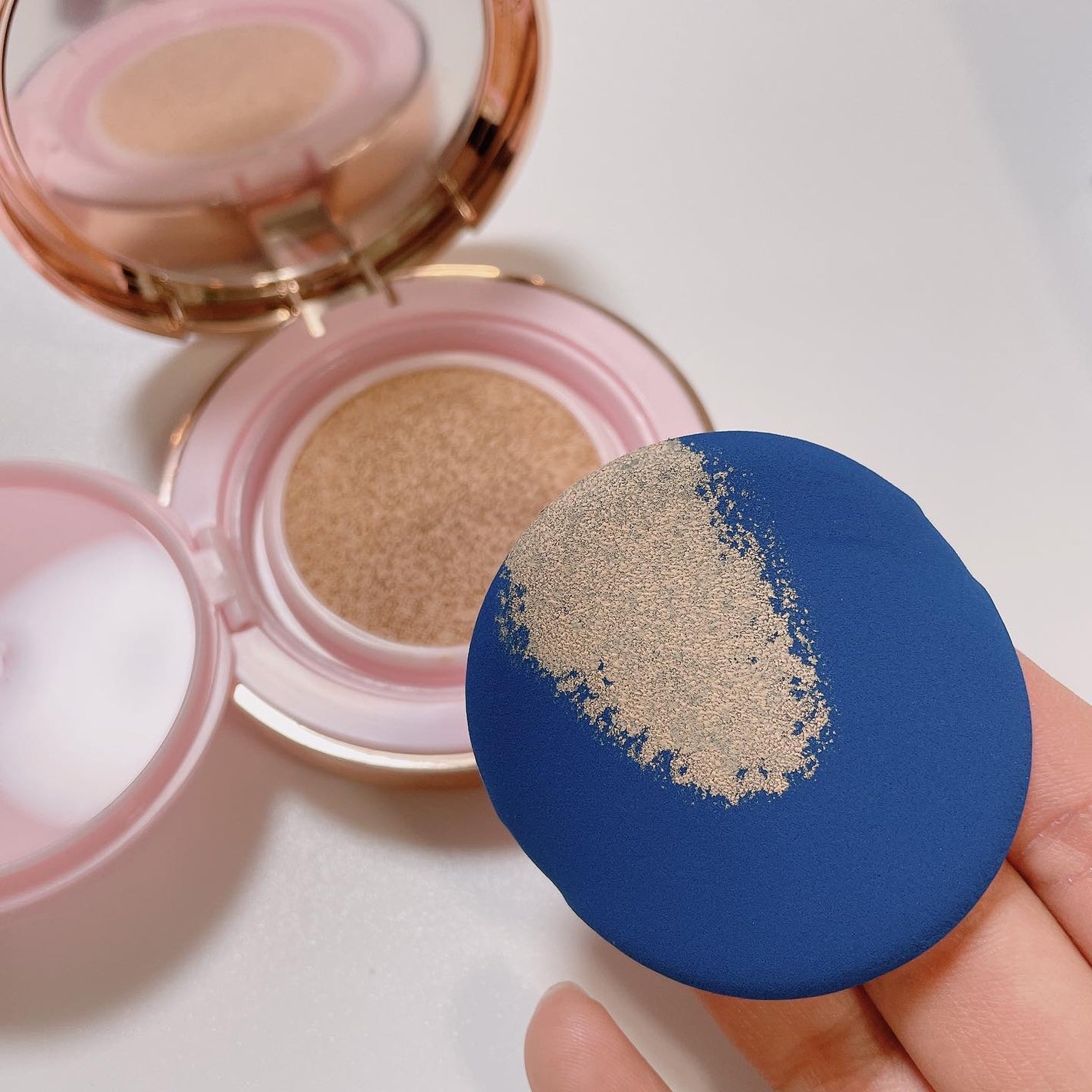 ピンクティーツリーカバーアップグロウクッション/APLIN/クッションファンデーションを使ったクチコミ(3枚目)