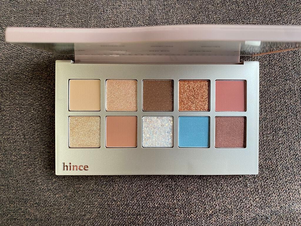 ニューデップスアイシャドウパレット/hince/アイシャドウパレットを使ったクチコミ(2枚目)