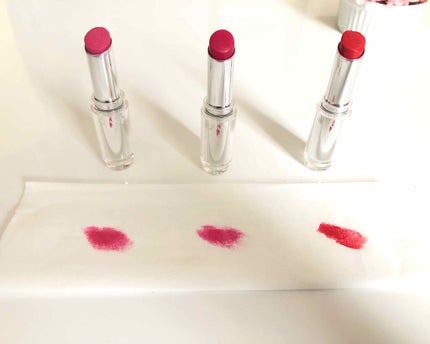 ラスティンググロスリップ/CEZANNE/口紅を使ったクチコミ(2枚目)