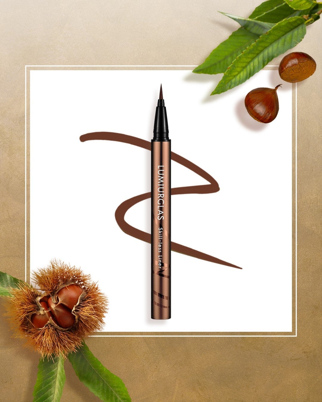 スキルレスライナー/LUMIURGLAS/リキッドアイライナーを使ったクチコミ(1枚目)