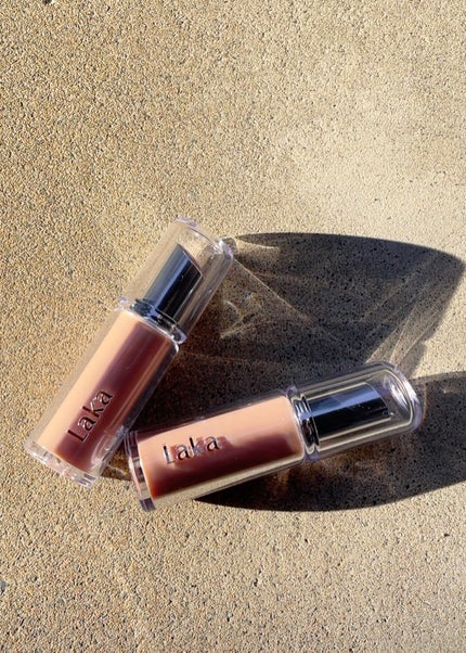 ボンディンググロウリップスティック/Laka/口紅を使ったクチコミ(4枚目)