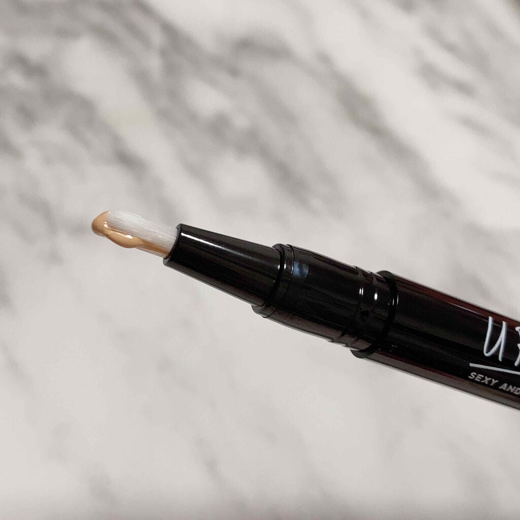 UR GLAM COVER&HIGHLIGHT CONCEALER/U R GLAM/リキッドコンシーラーを使ったクチコミ(3枚目)