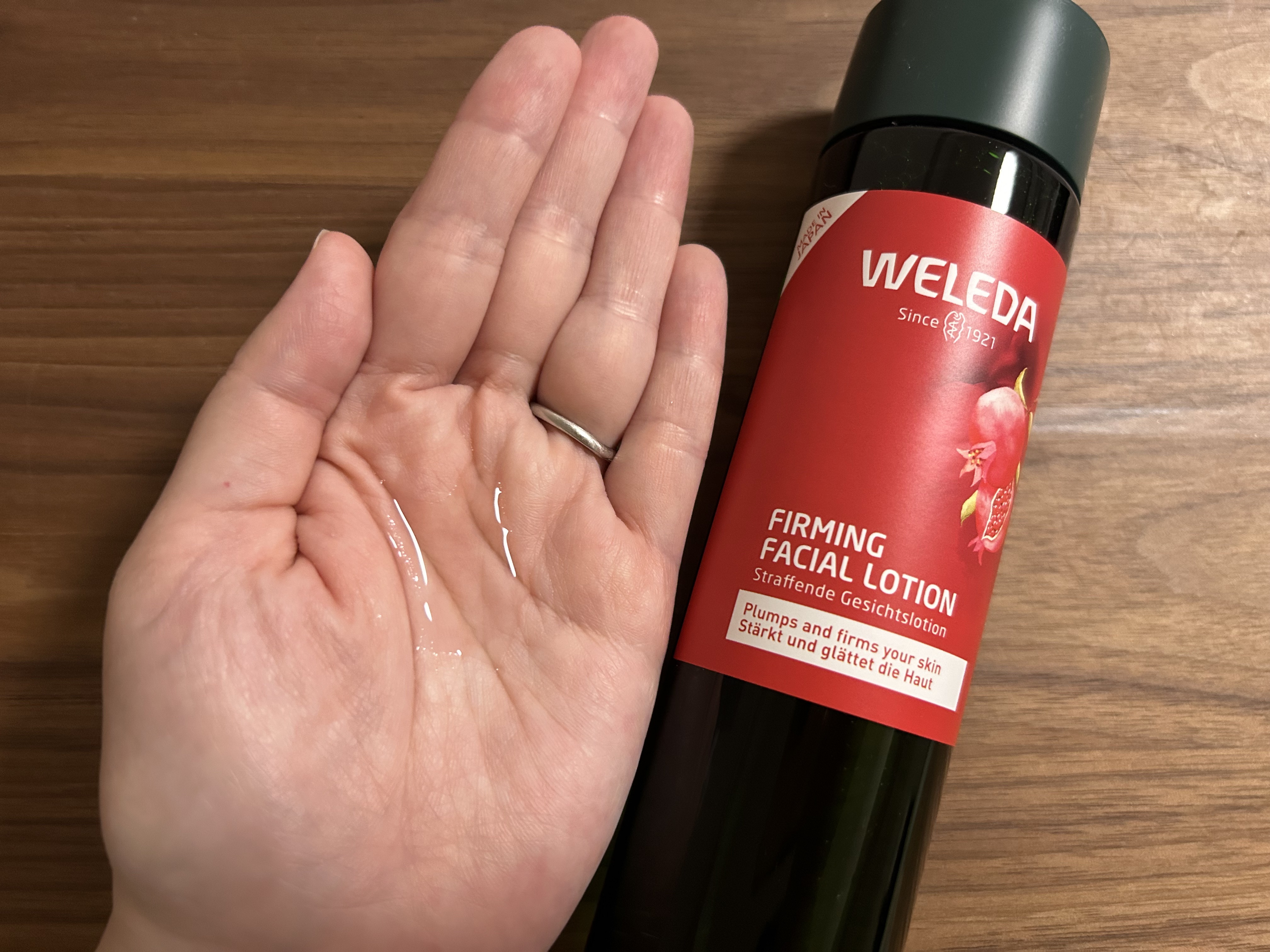 ざくろ ファーミングローション EX/WELEDA/化粧水を使ったクチコミ（2枚目）