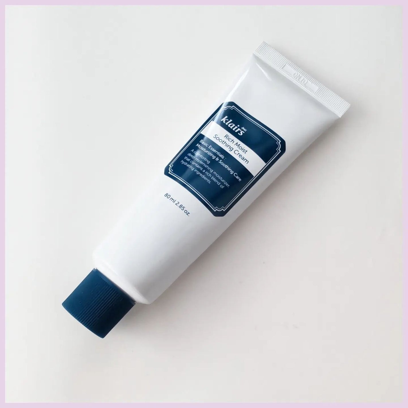 リッチモイストスージングクリーム(80ml)/Klairs/フェイスクリームを使ったクチコミ(1枚目)