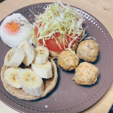 ぽむ⛄🧡 on LIPS 「-̗̀本気ダイエット3日目̖́-《食事記録》白湯◎朝・低糖質イ..」（2枚目）